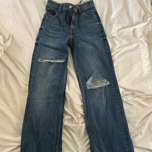 Zara wide leg jeans